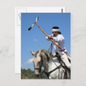 Chiricahua Apache Brave Briefkaart (Voorkant / Achterkant)