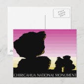 Chiricahua National Monument Briefkaart (Voorkant / Achterkant)