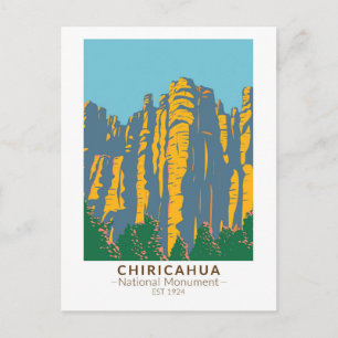 Chiricahua National Monument Hoodos Arizona Briefkaart