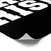 Chirish St. Patrick's Day Chi-irish Funny Chicago  Poster (Hoek)