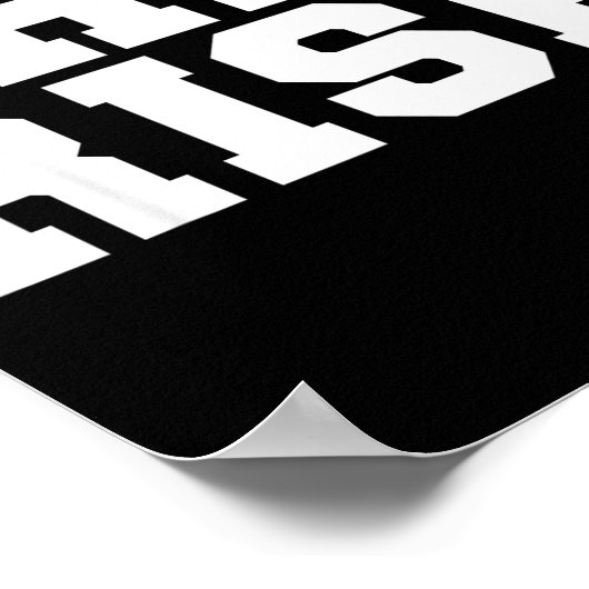 Chirish St. Patrick's Day Chi-irish Funny Chicago  Poster (Hoek)