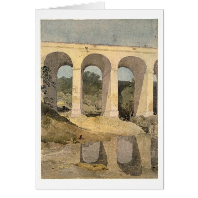 Chirk Aqueduct, 1806-7 (m/vc op papier) (Voorkant)
