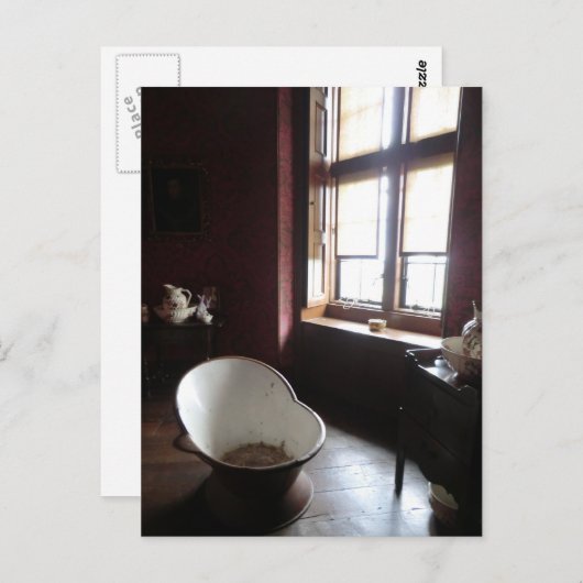 Chirk Castle Bathroom Briefkaart (Voorkant / Achterkant)