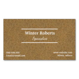 Chirkhout Magnetisch Visitekaartje