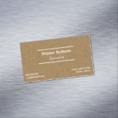 Chirkhout Magnetisch Visitekaartje (Voorbeeld)