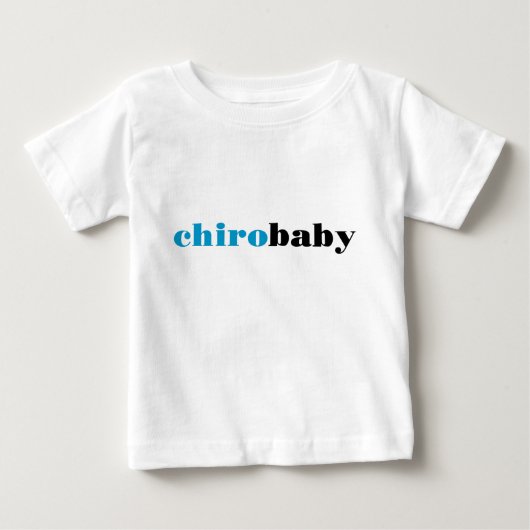 Chiro Baby - blauw (Voorkant)