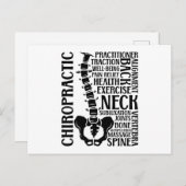 Chiro chiropractor briefkaart (Voorkant / Achterkant)