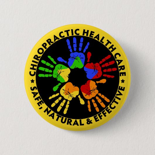 Chiro Health Care Button (Voorkant)