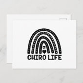 Chiro Life Chiropractic Spine Chiropractice Briefkaart (Voorkant / Achterkant)