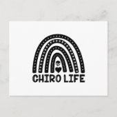 Chiro Life Chiropractic Spine Chiropractice Briefkaart (Voorkant)