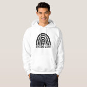 Chiro Life Chiropractic Spine Chiropractice Hoodie (Voorkant volledig)