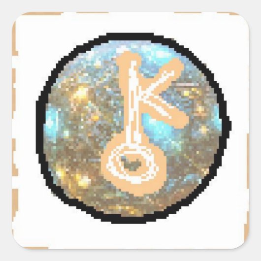 Chiron Day Vierkante Sticker (Voorkant)