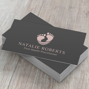 Chiropodist Foot Massage Practitioner Visitekaartje