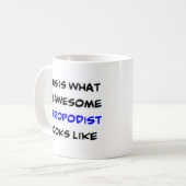 chiropodist, geweldige koffiemok (Voorkant links)