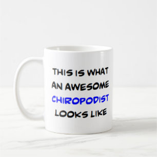 chiropodist, geweldige koffiemok