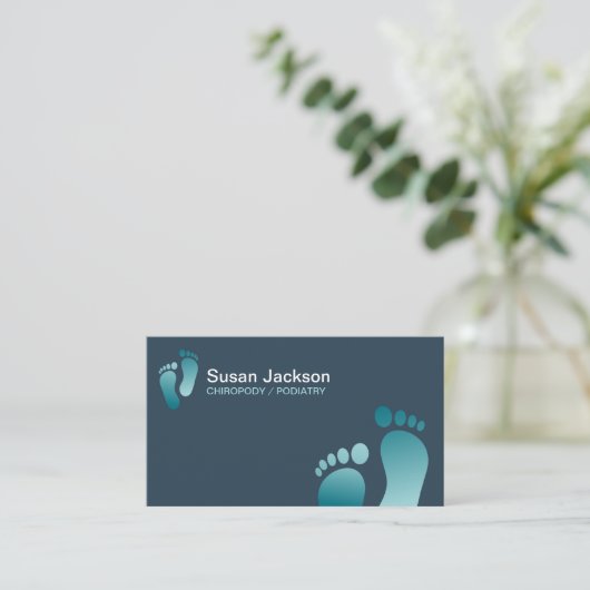 Chiropody Visitekaartje (Staand voorkant)