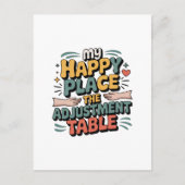 Chiropractic Adjustment Bliss for Back Pain Relief Briefkaart (Voorkant)