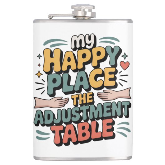 Chiropractic Adjustment Bliss for Back Pain Relief Heupfles (Voorkant)