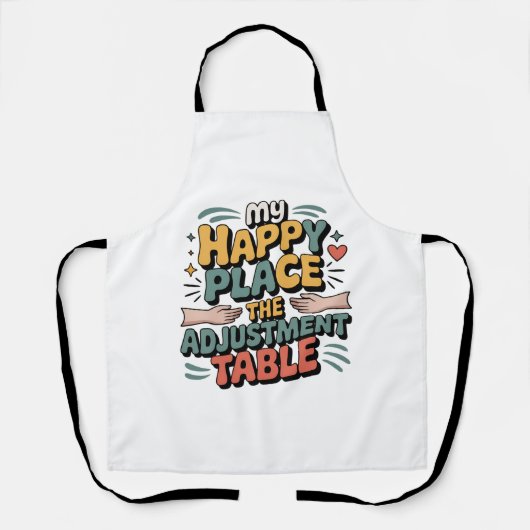 Chiropractic Adjustment Bliss for Back Pain Relief Schort (Voorkant)