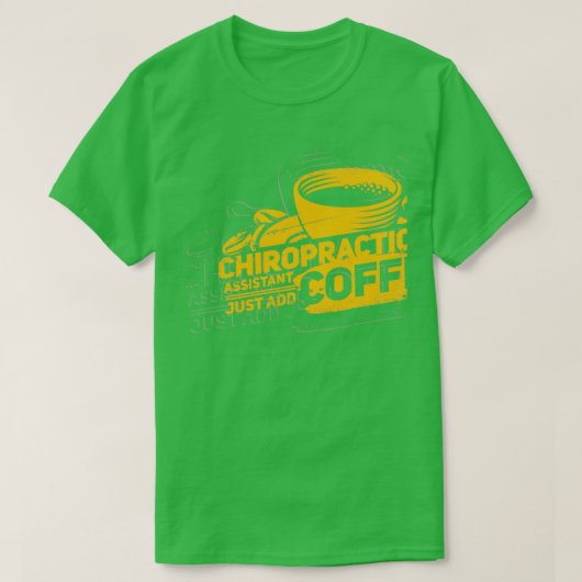 Chiropractic Assistant T-shirt (Design voorkant)