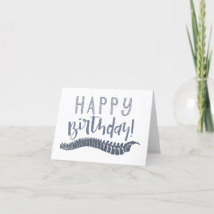 Chiropractic Birthday Card, Chiropractic Bedankkaart