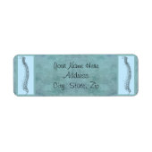 Chiropractic Business Return-adres Etiket (Voorkant)