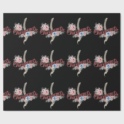 Chiropractic Cadeaupapier (Vlak)