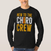 Chiropractic Chiro Crew Chiropractor Assistant Gra T-shirt (Voorkant)