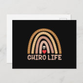 Chiropractic Chiro Life Spine Chiropractor Briefkaart (Voorkant / Achterkant)