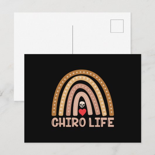 Chiropractic Chiro Life Spine Chiropractor Briefkaart (Voorkant / Achterkant)
