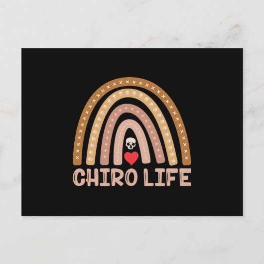 Chiropractic Chiro Life Spine Chiropractor Briefkaart (Voorkant)