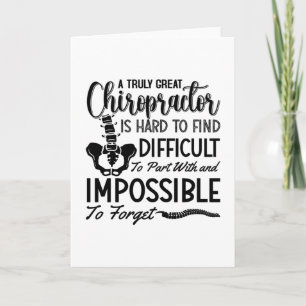 Chiropractic Chiro Spine echt geweldig Chiropracto Kaart