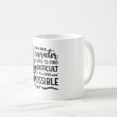 Chiropractic Chiro Spine echt geweldig Chiropracto Koffiemok (Voorkant rechts)