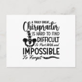 Chiropractic Chiro Spine Truly Great Chiropractor Briefkaart (Voorkant)