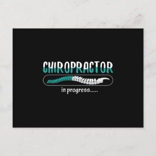 Chiropractic Chiropractor in Progress Chiro Spine Briefkaart