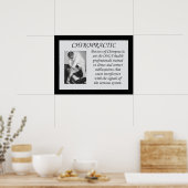 Chiropractic Corrects Subluxation Quote Poster (Keuken)