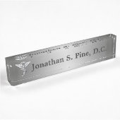 Chiropractic Emblem Desk Naambordje