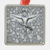 Chiropractic Emblem Holiday Keepomwille Ornament (Voorkant)
