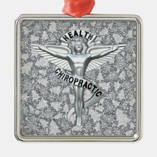 Chiropractic Emblem Holiday Keepomwille Ornament (Voorkant)