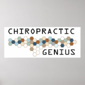 Chiropractic Genius Poster (Voorkant)