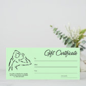Chiropractic Gift-certificaten (Staand voorkant)