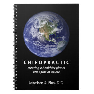 Chiropractic Healthier Planet Notebook Notitieboek