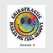 Chiropractic maakt me Groovy Sticker (Vel)