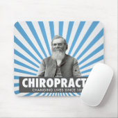 Chiropractic mousepad - D.D. Palmer Muismat (Met muis)