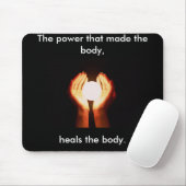 Chiropractic Mousepad "The Power" Muismat (Met muis)
