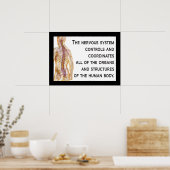 Chiropractic Nerves Quote Poster aanpassen (Keuken)