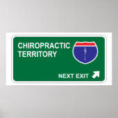 Chiropractic Next Exit Poster (Voorkant)