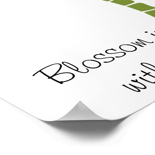 Chiropractic Orchid Poster (Hoek)