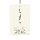 Chiropractic Service Chiro Chiropractor  Luchtverfrisser (Achterkant)