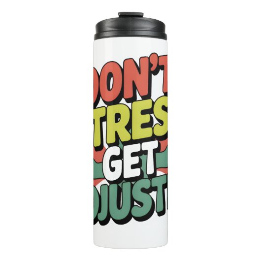 Chiropractic Stress Relief Back Adjustment Gift Thermosbeker (Voorkant)